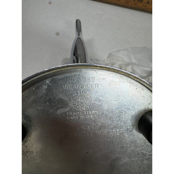 Wear Ever 3039 Aluminum Percolator Coffee Maker With Cord Art Deco Works Tested - Picture 6 of 6